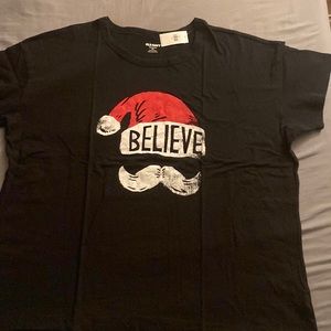 Womens christmas pajama shirt